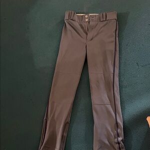 Boys' dark grey baseball Bottoms